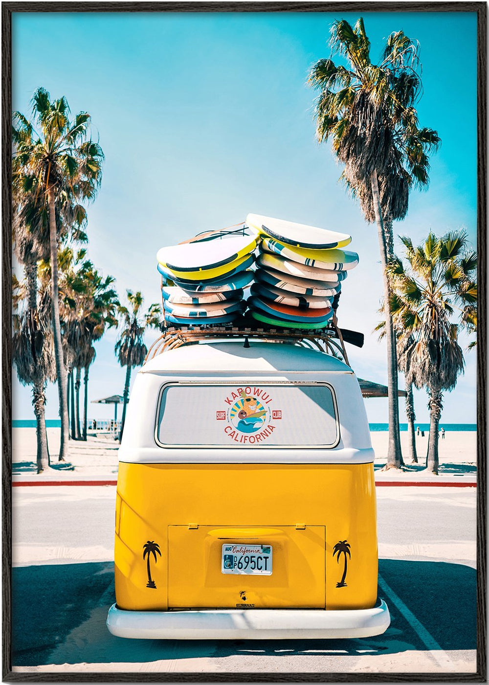 Coastal Van Life Poster