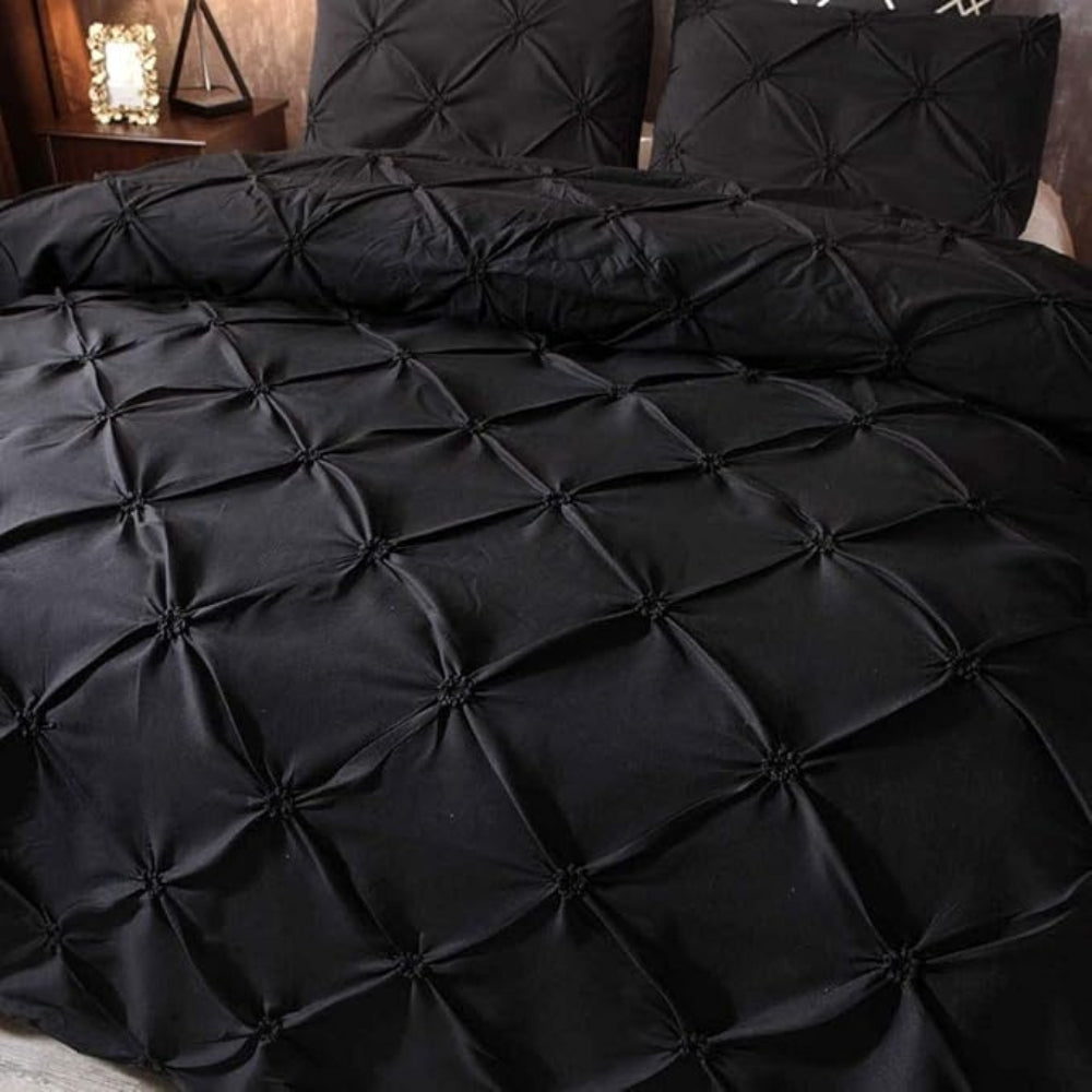 Pintuck Duvet Cover Set