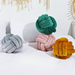 Knot Velvet Cushion
