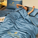 Silk Cooling Summer Quilt Set