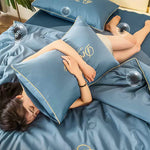 Silk Cooling Summer Quilt Set