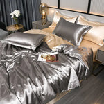 SilkSerenity Satin Duvet Cover