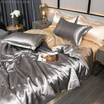 SilkSerenity Satin Duvet Cover