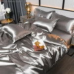 SilkSerenity Satin Duvet Cover