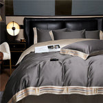 Long-Staple Satin Cotton Duvet Cover Set