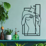 Line Art Metal Wall Decoration