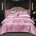 Jacquard Satin Duvet Cover