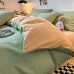 Waffle Duvet Set