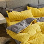 Velvet Corduroy Duvet Set
