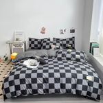 Check Pattern Duvet Cover Set