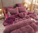 Plush Duvet Cover Set