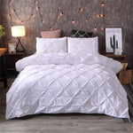 Pintuck Duvet Cover Set