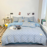 Check Pattern Duvet Cover Set