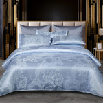Jacquard Satin Duvet Cover