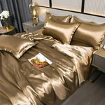 Silk Satin Bedding Set