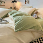 Waffle Duvet Set