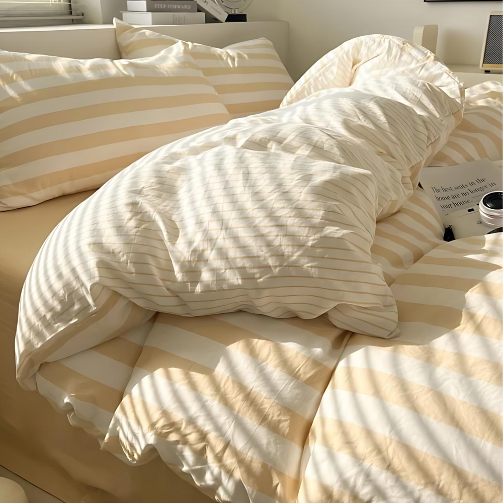 Elenorra Striped Bedding Set