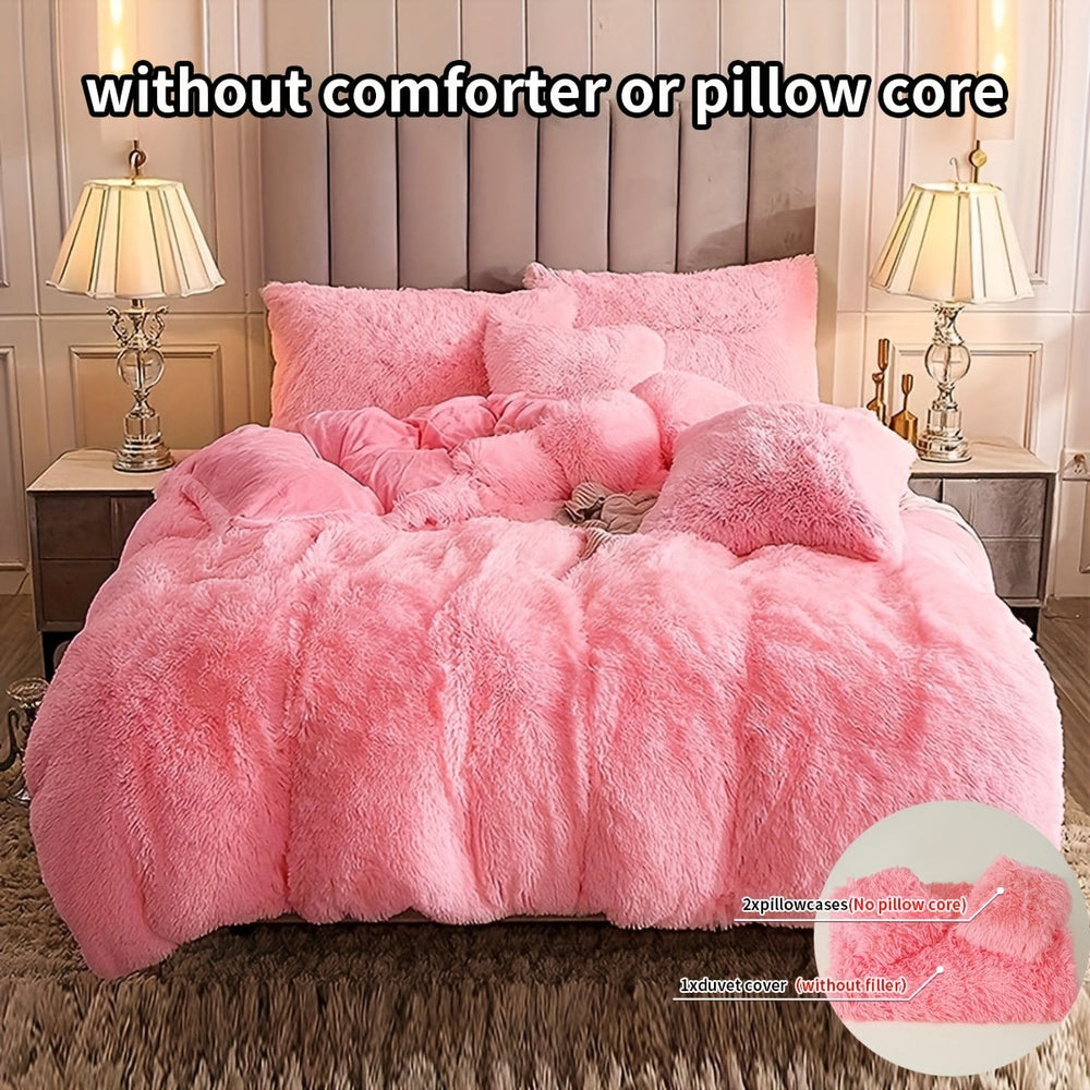 Plush Duvet Cover Set