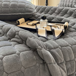 Square Texture Throw Blanket