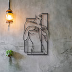 Line Art Metal Wall Decoration