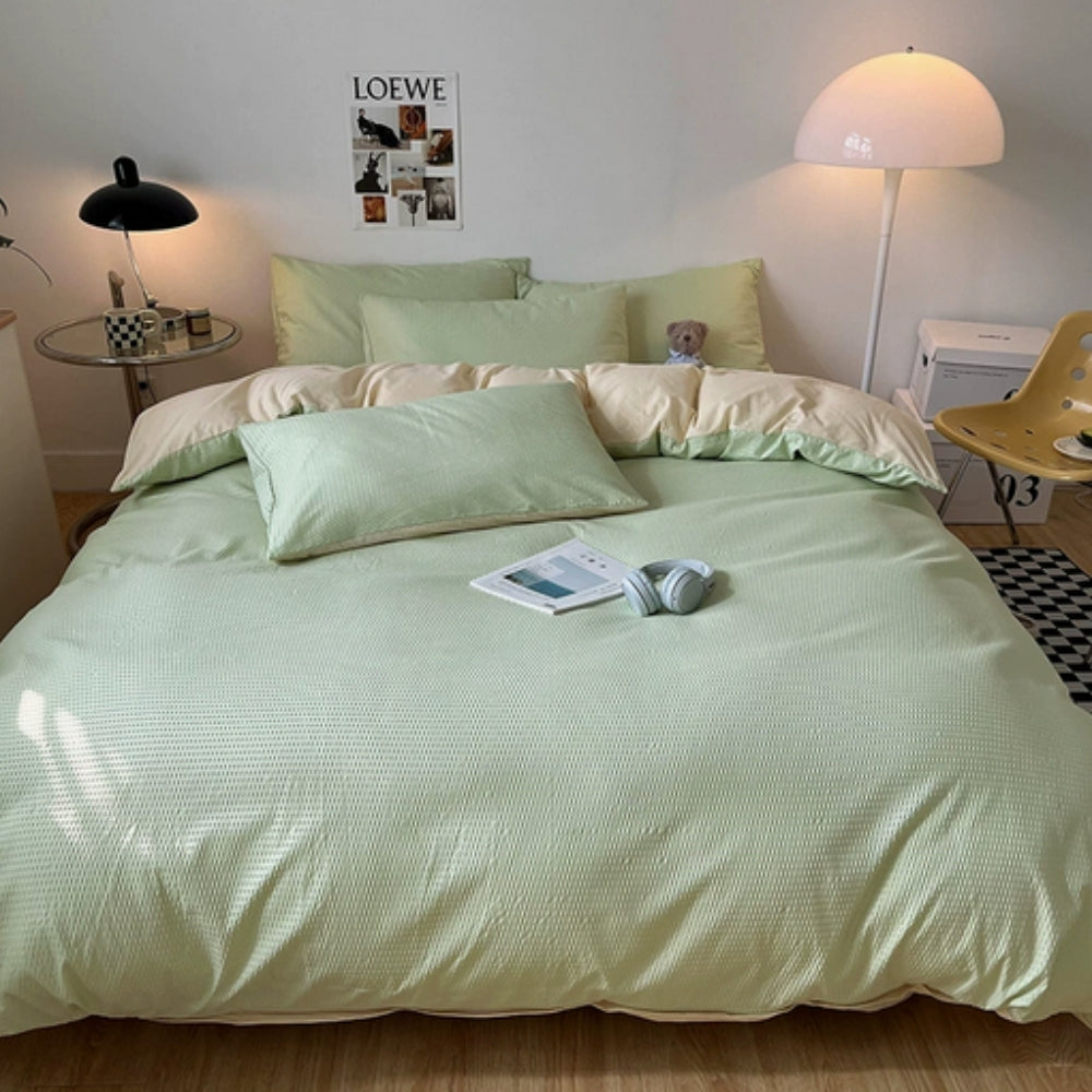 Waffle Duvet Set