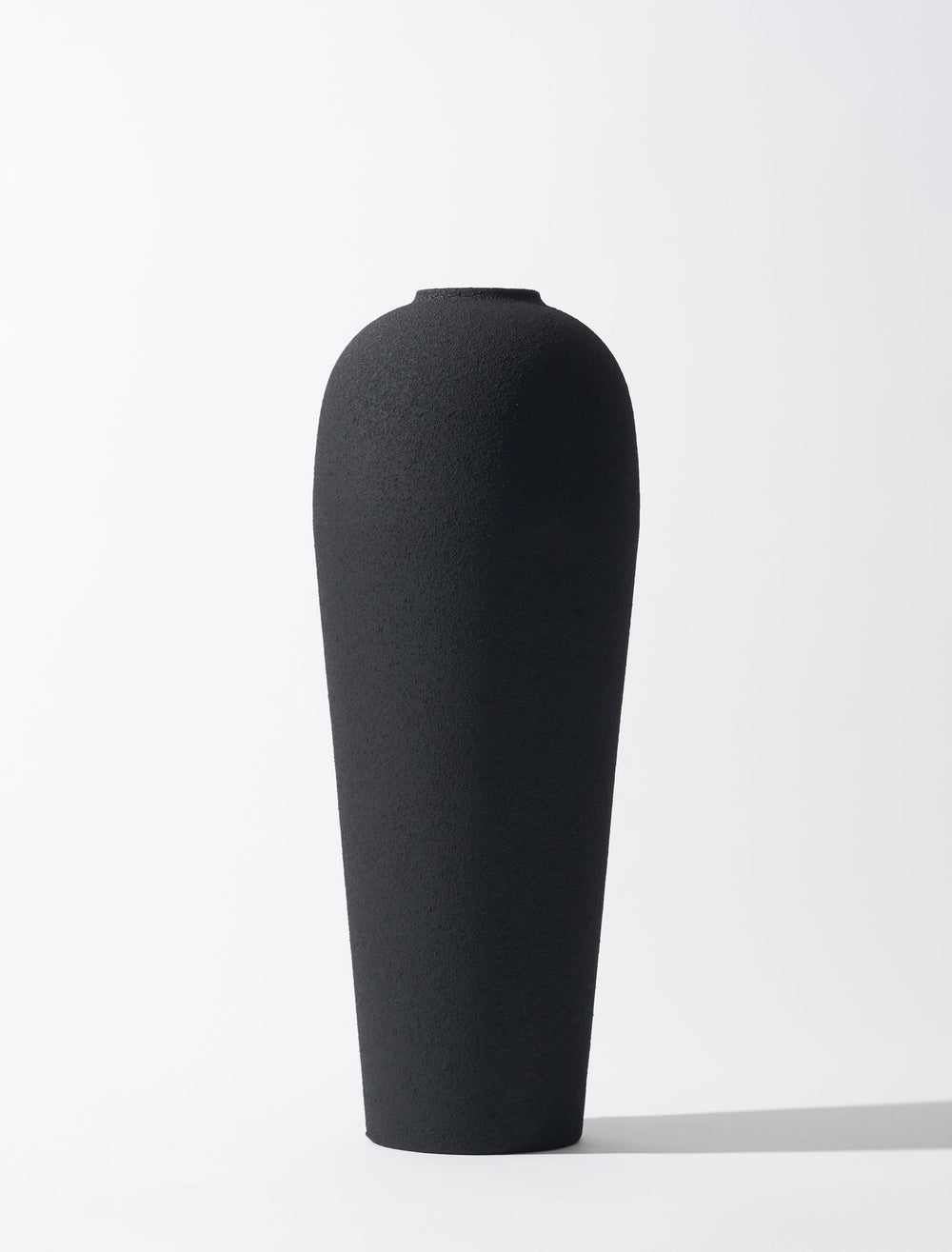 Black Ceramic Statement Vase
