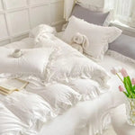 Ruffle Cotton Bedding Set