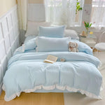 Ruffle Cotton Bedding Set