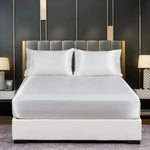 Ice Silk Bed Sheet Set