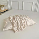 Ruffle Microfibre Duvet Cover Set