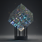 Crystal Prism Desk Centrepiece