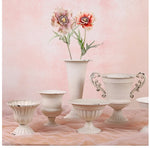 Vintage Iron Chalice Vase