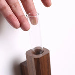 Solid Wood Wall Vase