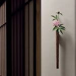 Solid Wood Wall Vase
