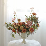 Vintage Iron Chalice Vase