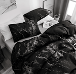 Marble Print Bedding Set