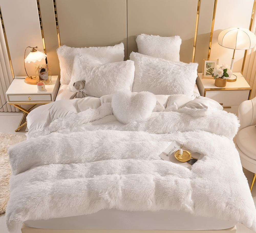 Plush Fleece Bedding Set
