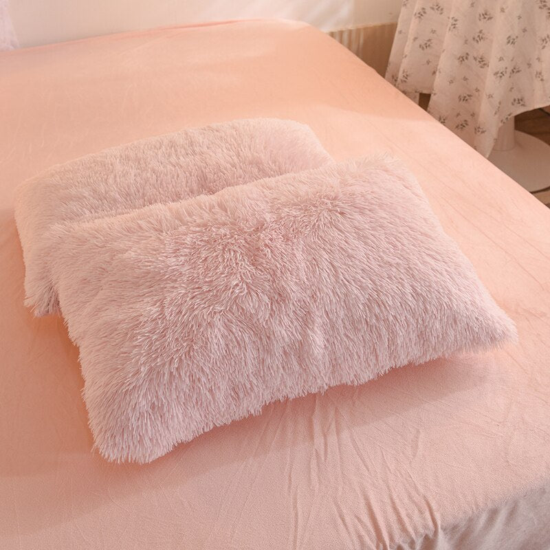 Plush Duvet Cover Set