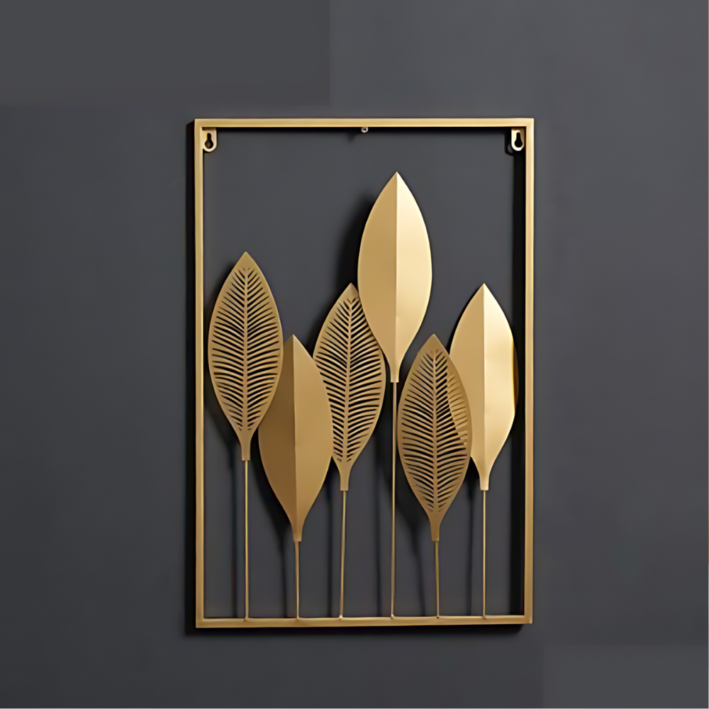 Gold Leaf Wall Art