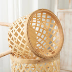 Woven Bamboo Plant Pot with Stand