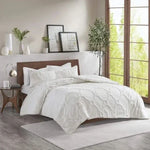 Cotton Tufted Duvet Cover Set