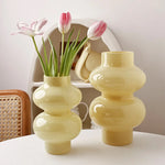 Two-Tier Glass Bud Vase