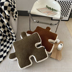 Wool Block Cushion