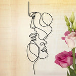 Abstract Metal Wall Sculpture