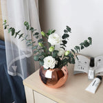 Metal Desktop Vase