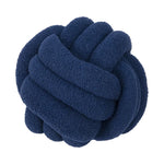 Knot Ball Sheepskin Cushion