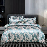 Jacquard Satin Duvet Cover