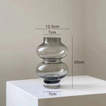 Two-Tier Glass Bud Vase