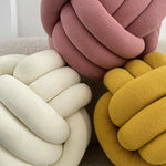 Cotton Knot Pillow