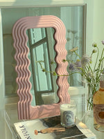 Vintage Wave Mirror